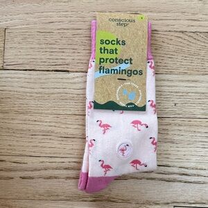 Conscious Step Flamingo Socks